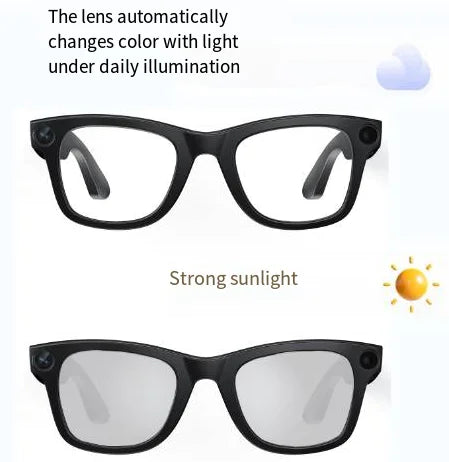 AI Camera Smart Glasses: HD Video Recording, Voice Call & Translation