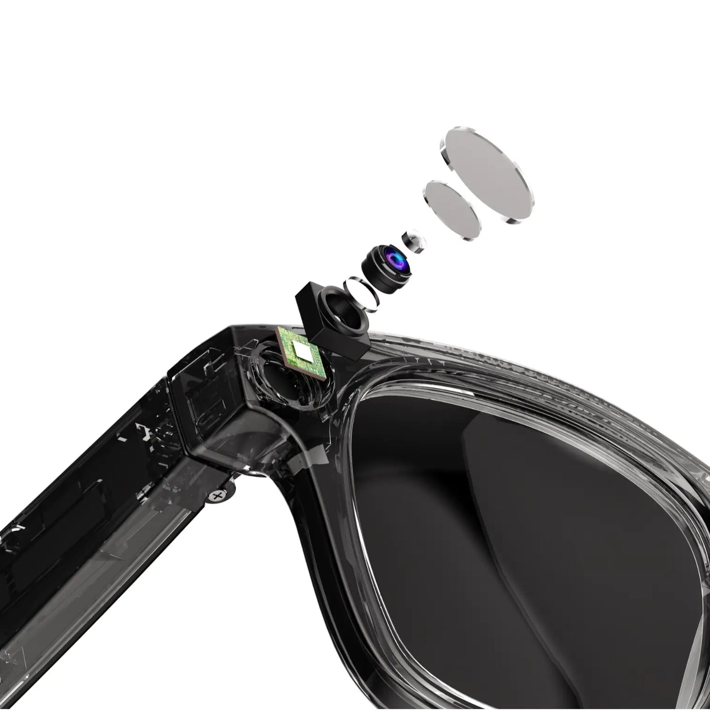 AI Camera Smart Glasses: HD Video Recording, Voice Call & Translation