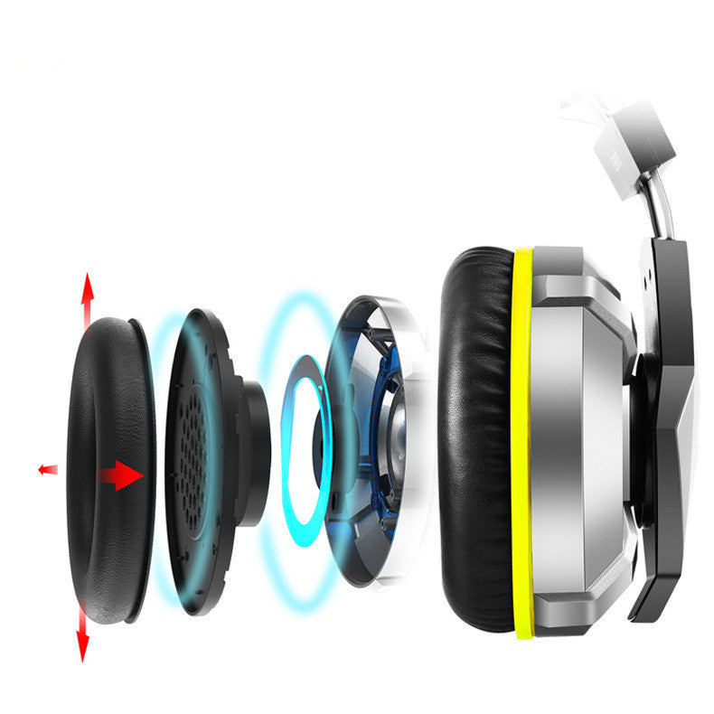 EKSA Head-mounted illuminated gaming headset