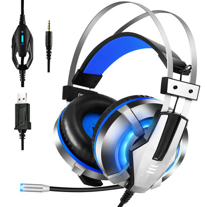 EKSA Head-mounted illuminated gaming headset